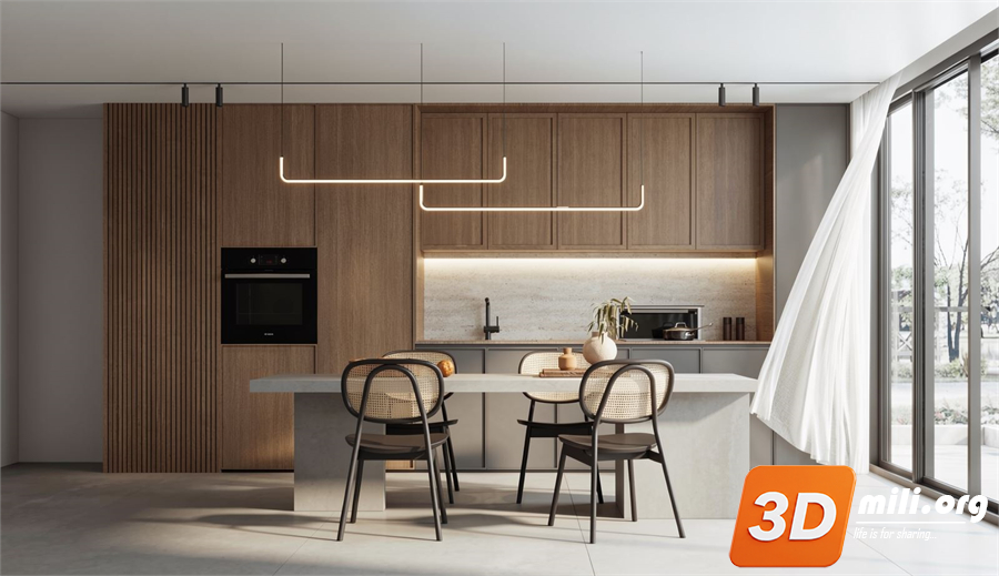 Dining Table Set Skp Files